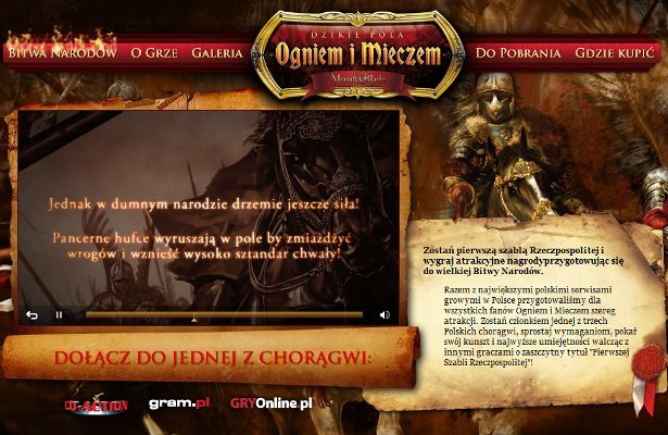 Ogniem i Mieczem: Dzikie Pola – Czas na wielką Bitwę Narodów. Reprezentuj cdaction.pl!