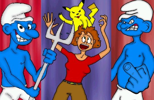 Freeware: zemsta za dobranocki, czyli mordowanie smerfów i pokemonów