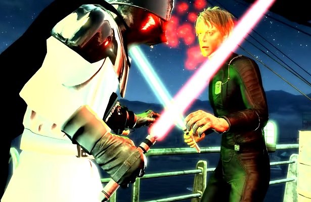 Fallout 4: Darth Vader vs Luke [WIDEO]