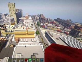 GTAV w&nbsp;Minecrafcie? Grupa fanów buduje klockowe Los Santos… [WIDEO]