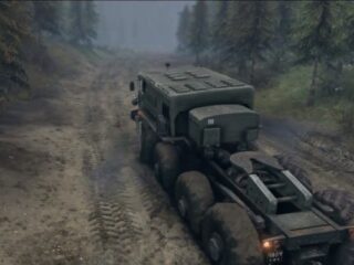 Spintires: Ciężkie przeprawy przez&nbsp;błota. Ta&nbsp;fizyka… [WIDEO]