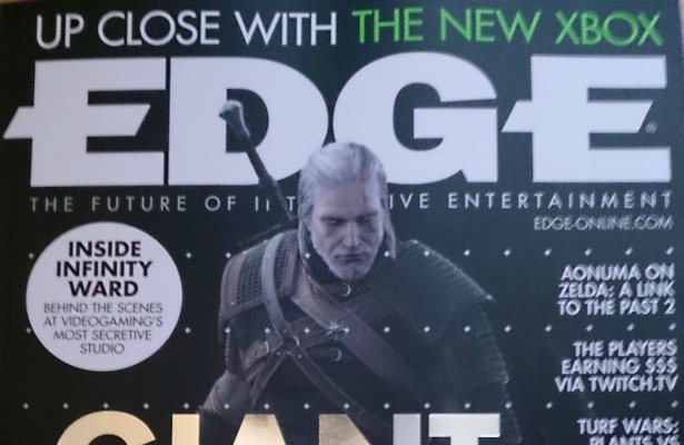 Wiedźmin 3: Dziki Gon – Geralt na okładce nowego numeru Edge