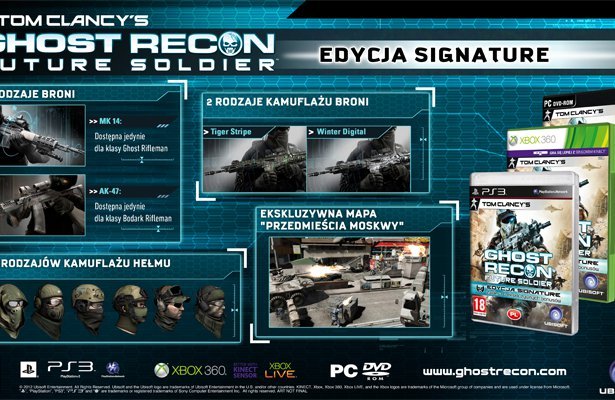 Ghost Recon: Future Soldier – zawartość edycji Signature na filmie [WIDEO]