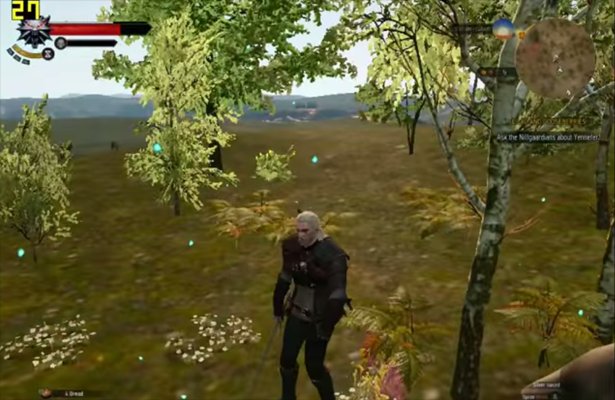 Wiedźmin 3 a la Pentium III, czyli Dziki Gon z grafiką sprzed 15 lat [WIDEO]