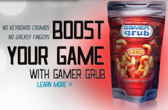 Gamer Grub – pierwszy „energetyczny” snack dla graczy!