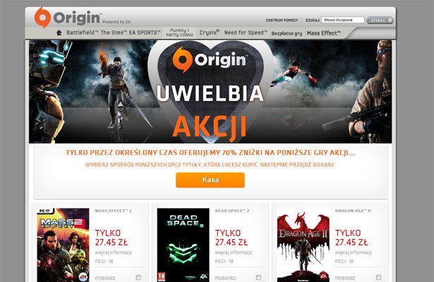 Origin: Tydzień z grami akcji