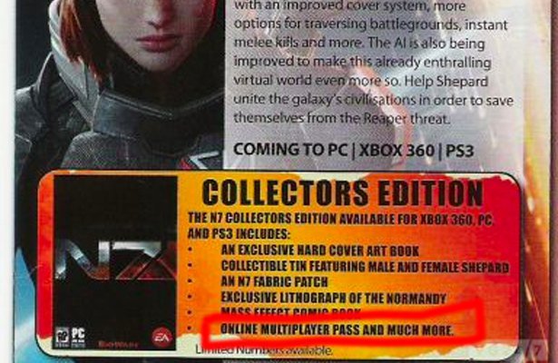 Mass Effect 3: Będzie multi? Jego istnienie potwierdza sklep z RPA