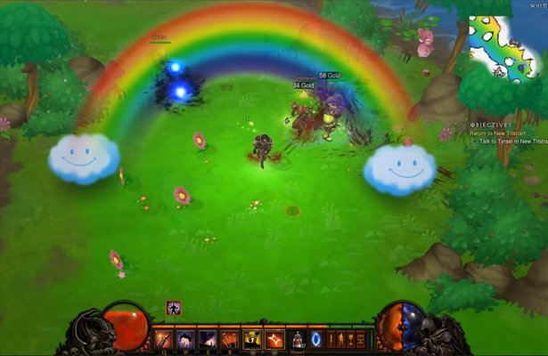 Diablo: Whimsyshire w wersji retro [WIDEO]