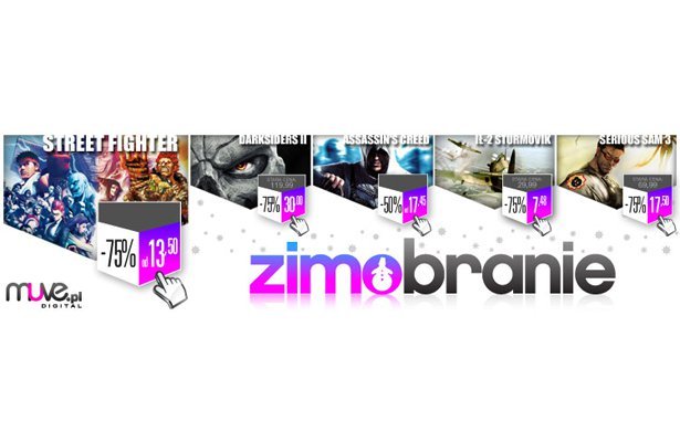 Zimobranie: Wielka zimowa wyprzedaż na Muve Digital ? dzień 9. Super Street Fighter IV: Arcade Edition, Street Fighter X Tekken