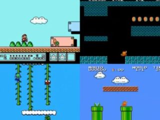 Super Mario Bros. w&nbsp;dziesięć minut. Razy cztery… [WIDEO]