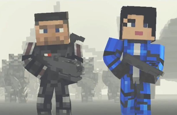 Mine Effect 3: Rozpikselowany Shepard [WIDEO]
