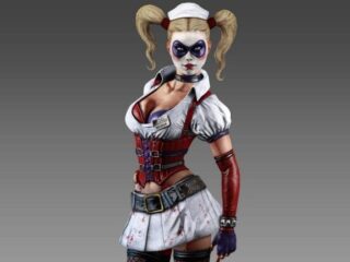 Co ma pod spódniczką Harley Quinn?
