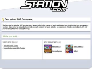 Sony: Problemy ze Station.com. Kolejne włamanie?