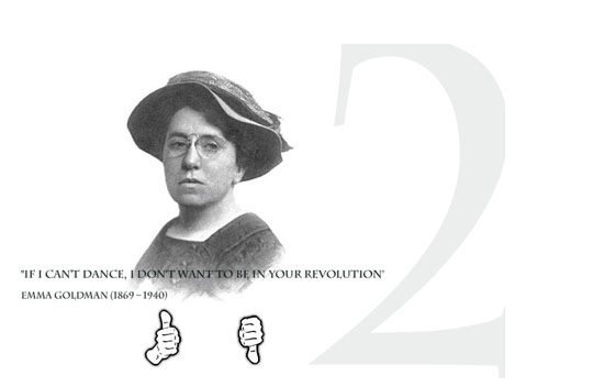 Kolejny gość na stronie studia Lionhead – tym razem kobieta, Emma Goldman