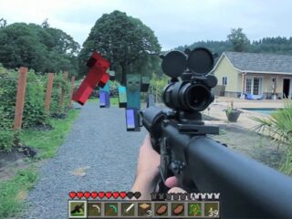 Minecraft w realu… jako FPS [WIDEO]