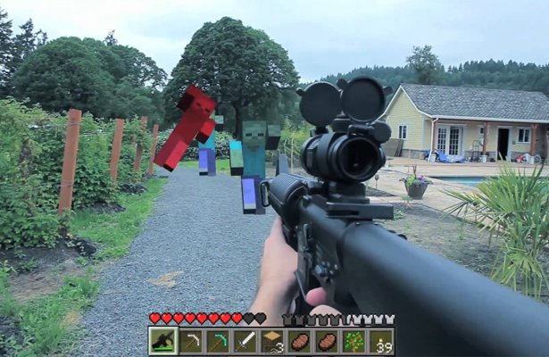 Minecraft w realu… jako FPS [WIDEO]