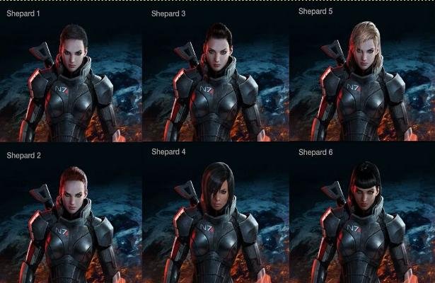 Mass Effect 3: BioWare pyta ? którą „kobietę-Sheparda” chcecie zobaczyć w grze?