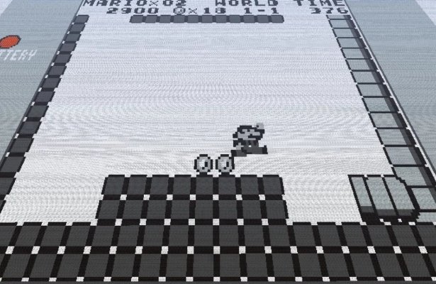 Minecraft: Game Boy z fragmentem Super Mario Land. Miazga! [WIDEO]