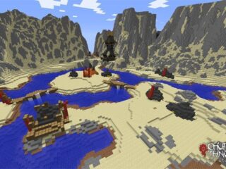 Minecraft: World of Warcraft – a dokładniej Kalimdor – z klocków