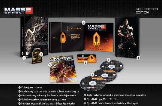 Komunikat o Edycji Kolekcjonerskiej Mass Effect 2