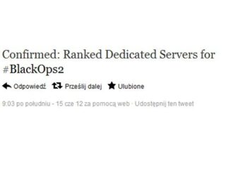 Call of Duty: Black Ops II&nbsp;– serwery dedykowane w&nbsp;wersji PC potwierdzone