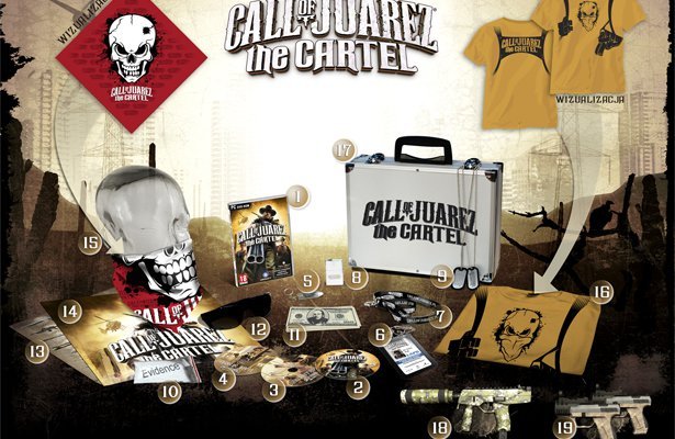 Call of Juarez: The Cartel – bardzo bogata edycja kolekcjonerska