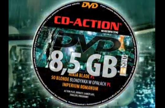Reklama telewizyjna CD-Action 02/2010. Dziś premiera w TV, wcześniej na WWW