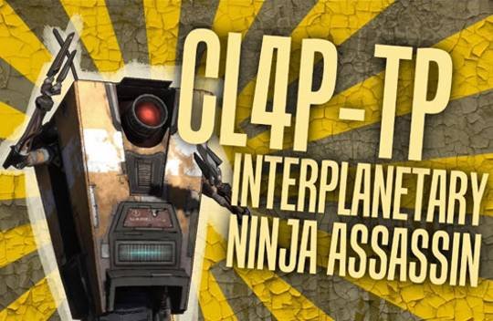 Borderlands: Nowe DLC to Interplanetary Ninja Assassin Claptrap?