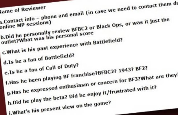 Battlefield 3: Afera – norweskie EA próbowało manipulować ocenami gry?