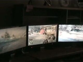 Pecetowe Bad Company 2 na trzech monitorach i z technologią 3D [WIDEO]