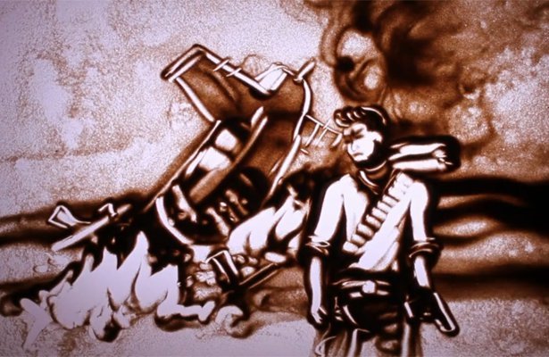 Uncharted 3: Oszustwo Drake´a – niezwykłe obrazy… z piasku [WIDEO]