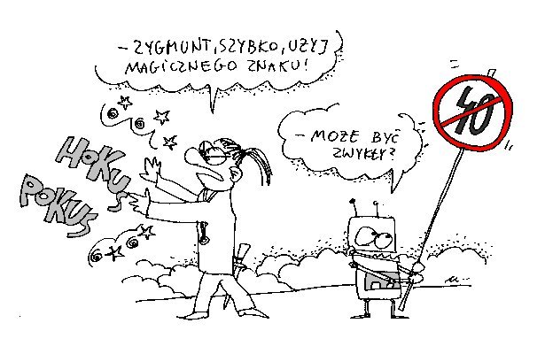 Zygmunt na szkoleniu u wiedźmina