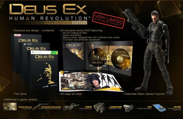 Deus Ex: Human Revolution – Bunt ludzkości: Znamy zawartość edycji kolekcjonerskiej [WIDEO]