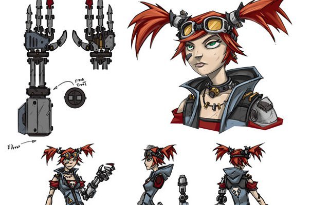Borderlands 2: Mechromancer z przybliżoną datą premiery i umiejętnościami „dla dziewczyn”