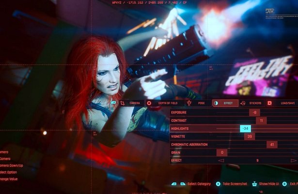 Cyberpunk 2077: Tryb fotograficzny w akcji [WIDEO]