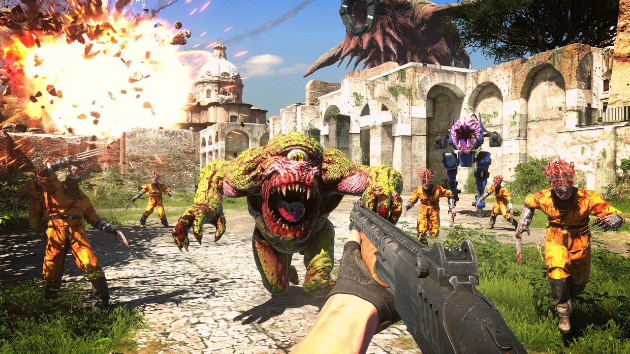 Serious Sam 4: Odwłoki legionom wrogów skopiemy jeszcze tego lata [WIDEO]