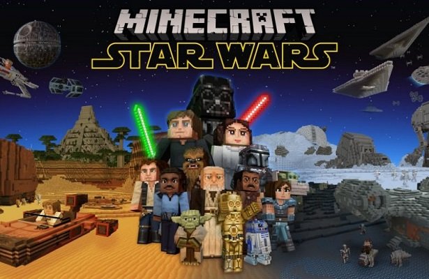 Minecraft i Gwiezdne Wojny kontratakują [WIDEO]