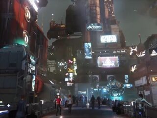 Star Citizen: Gameplay prezentuje planetę-miasto [WIDEO]