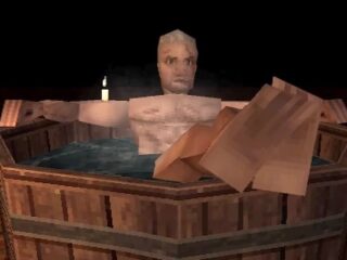 Wiedźmin 3 w&nbsp;wersji à la&nbsp;pierwsze PlayStation [WIDEO]