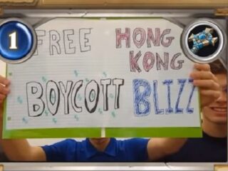 Blizzard w końcu zbanował akademicką drużynę za poparcie protestów w Hongkongu
