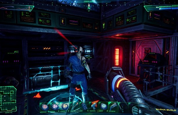 System Shock: Gameplay z remake’u ukazujący cyberprzestrzeń [WIDEO]
