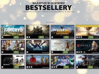 Steam: Jakie gry sprzedawały się najlepiej w 2018 roku?