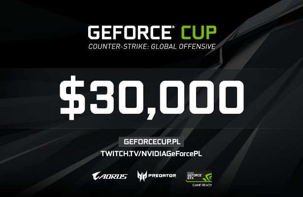 Rusza międzynarodowy turniej Nvidia GeForce Cup 2017 z pulą nagród 30 000 $