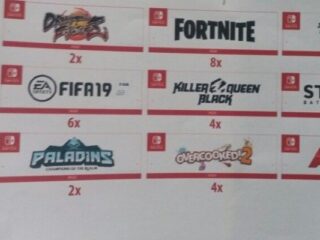 Nintendo Switch: Fortnite, Dragon Ball FighterZ, Paladins, Overcooked 2