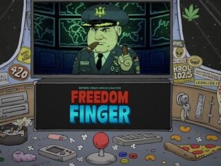 Freedom Finger: Shoot ’em up z&nbsp;Nolanem Northem i&nbsp;głosem Marcusa Feniksa [WIDEO]