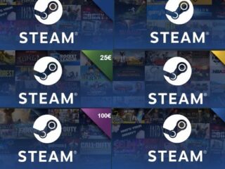 Steam przedstawia cyfrowe karty podarunkowe