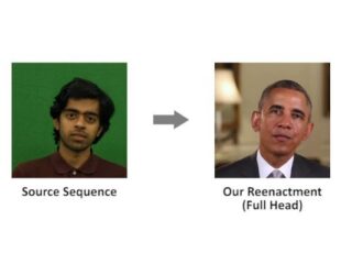 AI w&nbsp;czasie rzeczywistym przechwytuje naszą mimikę i&nbsp;przenosi ją&nbsp;na&nbsp;twarze innych ludzi [WIDEO]