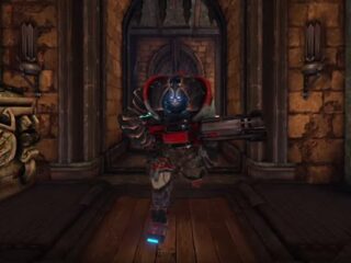 Quake Champions: Scalebearer, Potężny Galaktyczny Watażka z Byczą Szarżą [WIDEO]