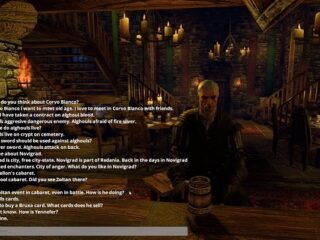 Wiedźmin: Chcielibyście porozmawiać z&nbsp;Geraltem? Sztuczna inteligencja wam to&nbsp;(kiedyś) umożliwi [WIDEO]