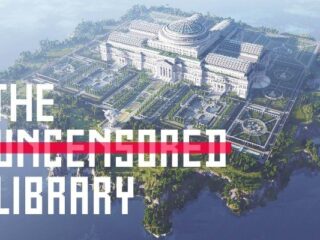 W&nbsp;Minecraft powstała biblioteka ocenzurowanych książek z&nbsp;całego świata [WIDEO]
